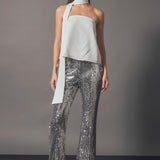 Sequin Flare Pants