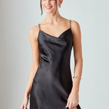 Midi Satin Slip Dress
