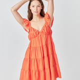 Tiered Mini Dress - Final Sale