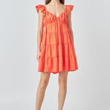 Tiered Mini Dress - Final Sale