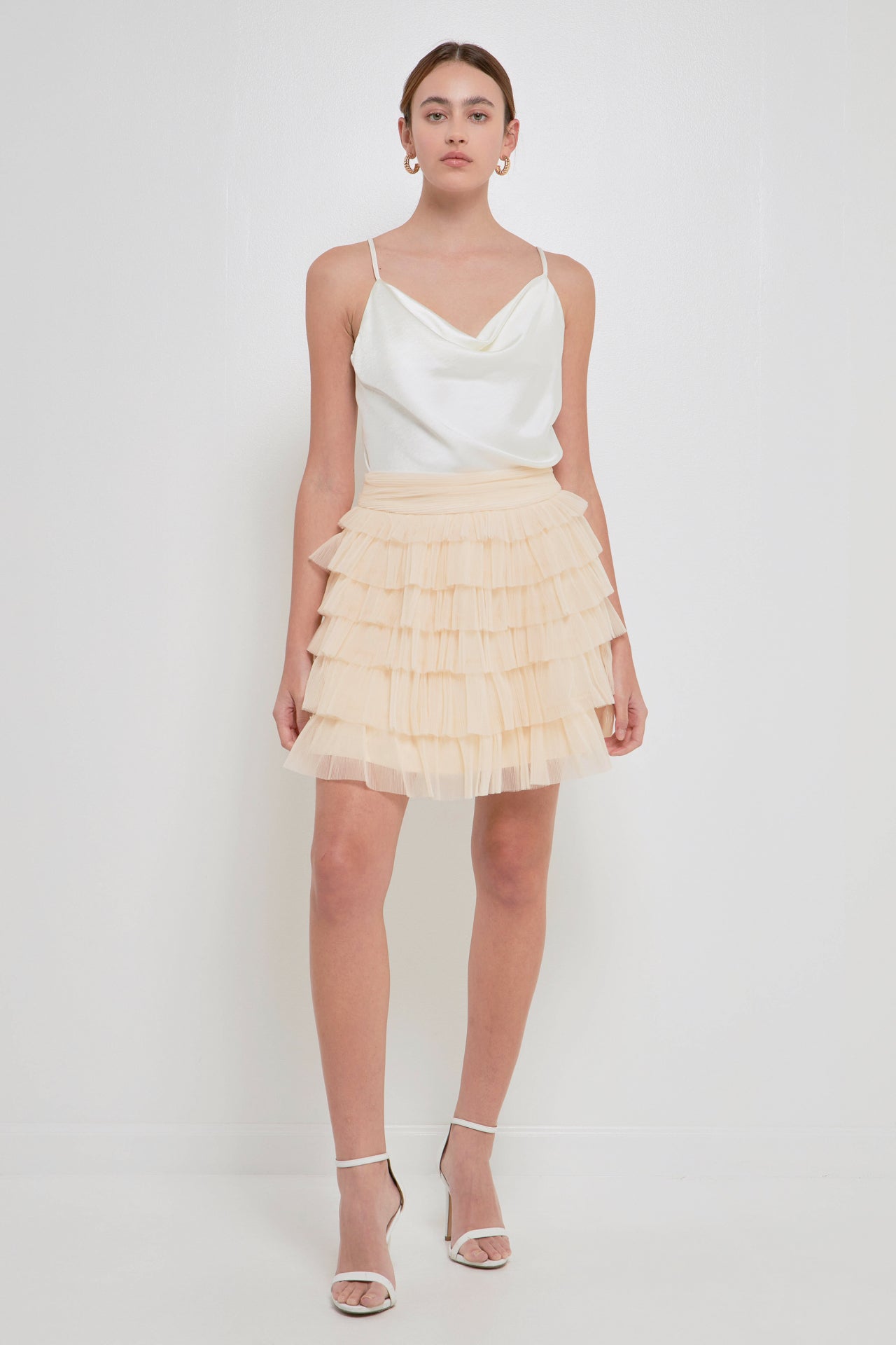 endless rose tiered tulle mini dress Home