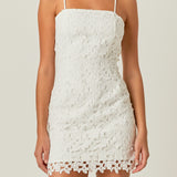 Crochet Lace Bodycon Mini