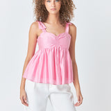 Bow Accent Top
