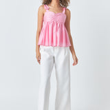 Bow Accent Top