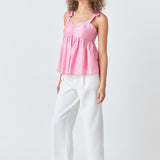 Bow Accent Top