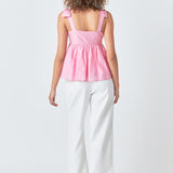 Bow Accent Top
