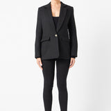 Tweed Single Breast Blazer