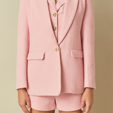 Tweed Single Breast Blazer