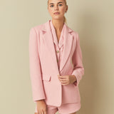 Tweed Single Breast Blazer