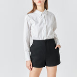 Tweed Mid Rise Shorts