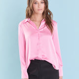Silky Button up Top