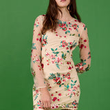 Floral Embroidered Dress