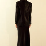 Satin Suit Blazer