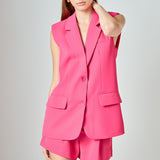 Oversize Vest Blazer