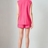 Oversize Vest Blazer