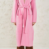 Shawl Collar Oversize Long Cardigan