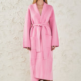 Shawl Collar Oversize Long Cardigan