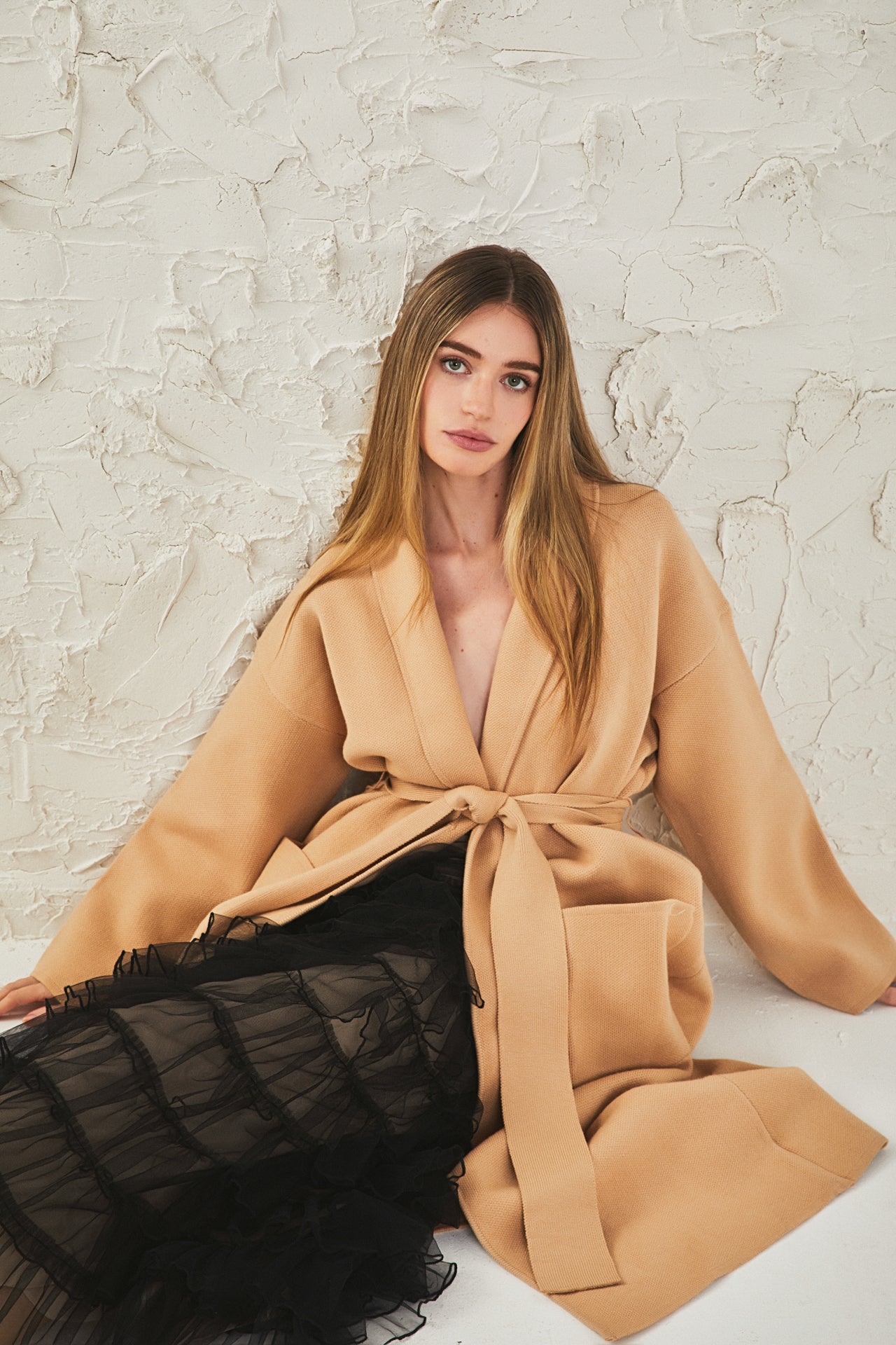 Introducing our Shawl Collar Oversize Long Cardigan - Available Now from Endless Rose at endlessrose.com