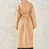 Shawl Collar Oversize Long Cardigan