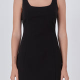 Cutout Bow Fitted Mini Dress