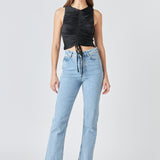 Stretch Ruched Tank Top