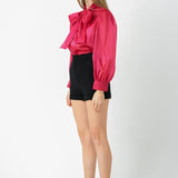 Organza Blouse Top