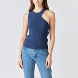 Cutout Knit Top