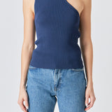 Cutout Knit Top