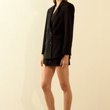 Double Breast Basic Blazer