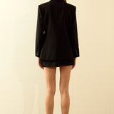 Double Breast Basic Blazer
