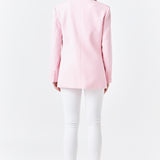 Double Breast Basic Blazer - Final Sale