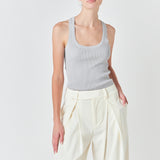 Basic Ribbed Tank Top