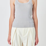 Basic Ribbed Tank Top