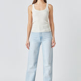 Basic Ribbed Tank Top