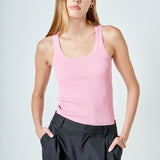 Basic Ribbed Tank Top