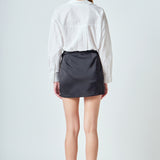 Premium Corsage Mini Tie Skort