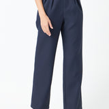 Pleated High Waist Trousers