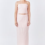 Linen Maxi Skirt