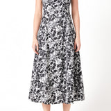 Printed Cotton Maxi Dress