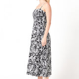 Printed Cotton Maxi Dress