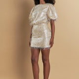 Fringe Mini Skirt