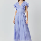 Open Back Maxi Dress