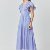 Open Back Maxi Dress