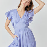 Open Back Maxi Dress