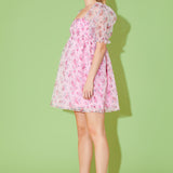 Organza Baby Doll Dress