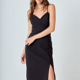 Strappy Midi Pencil Dress