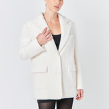Soft Buttoned Blazer