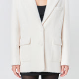 Soft Buttoned Blazer