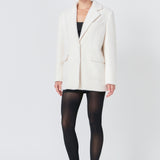 Soft Buttoned Blazer