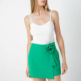 Corsage Mini Skirt